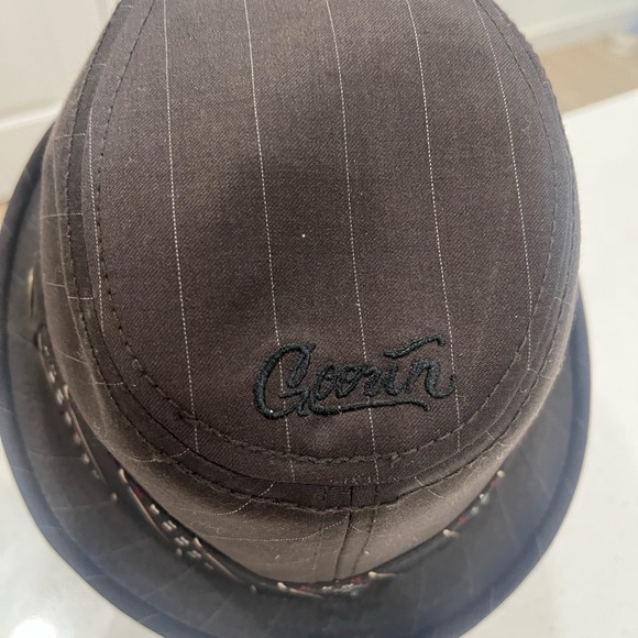 Goorin Bros Dark Brown‎ Fedora with Patterned Band - Picture 6 of 11